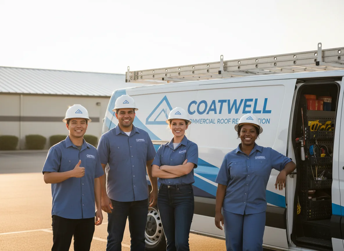 Commercial roof coating company in Clarence, NY